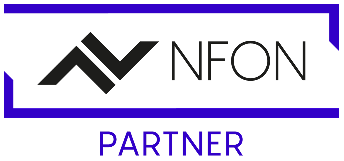 NFON Logo Cloudya cyan